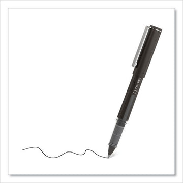 TRU RED™ Roller Ball Pen, Stick, Fine 0.5 Mm, Black Ink, Black Barrel, 3-pack freeshipping - TVN Wholesale